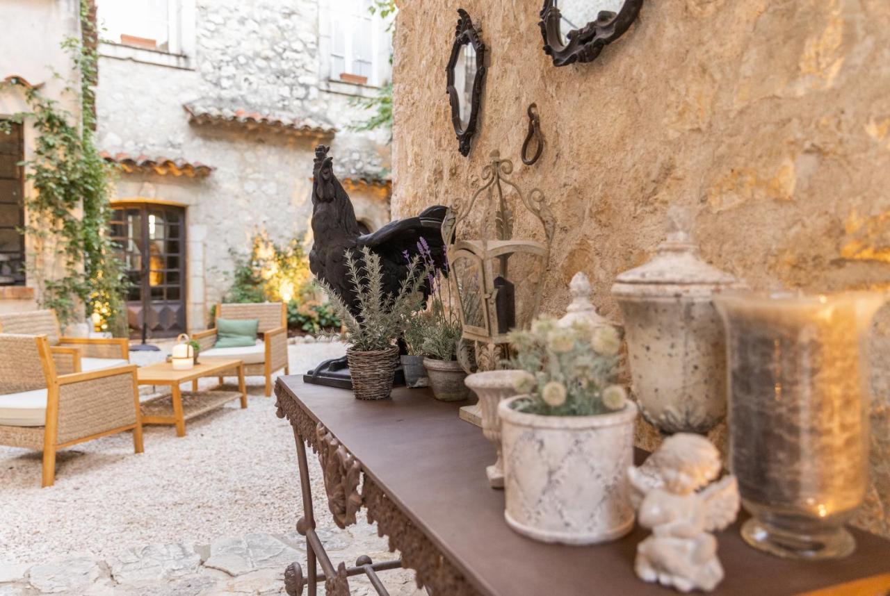 L'Abbaye Hotel La Colle-sur-Loup Eksteriør bilde